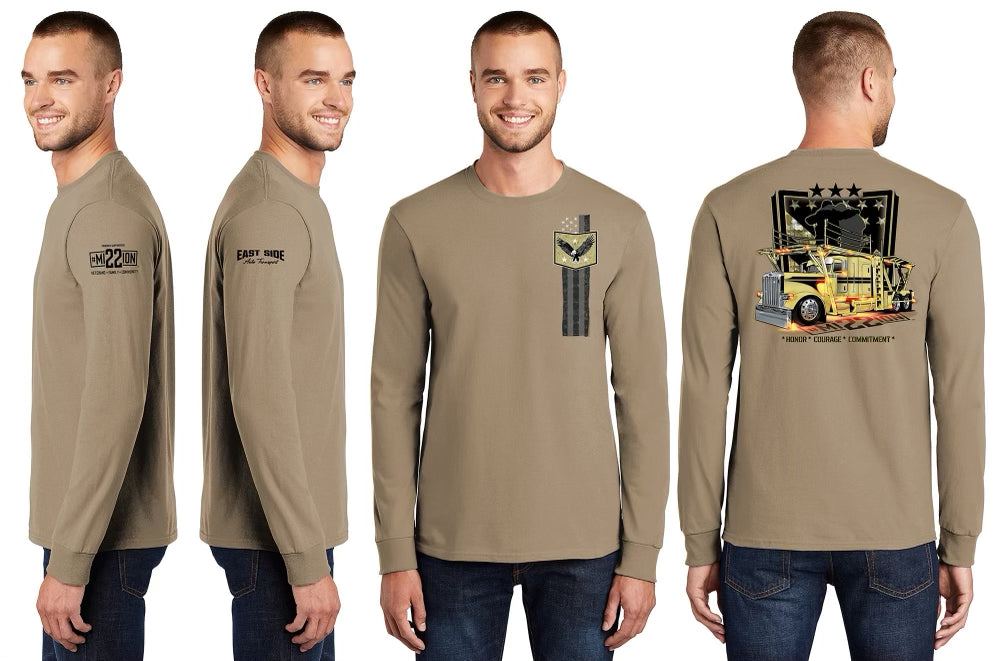 Mission 22 Tan Long Sleeve